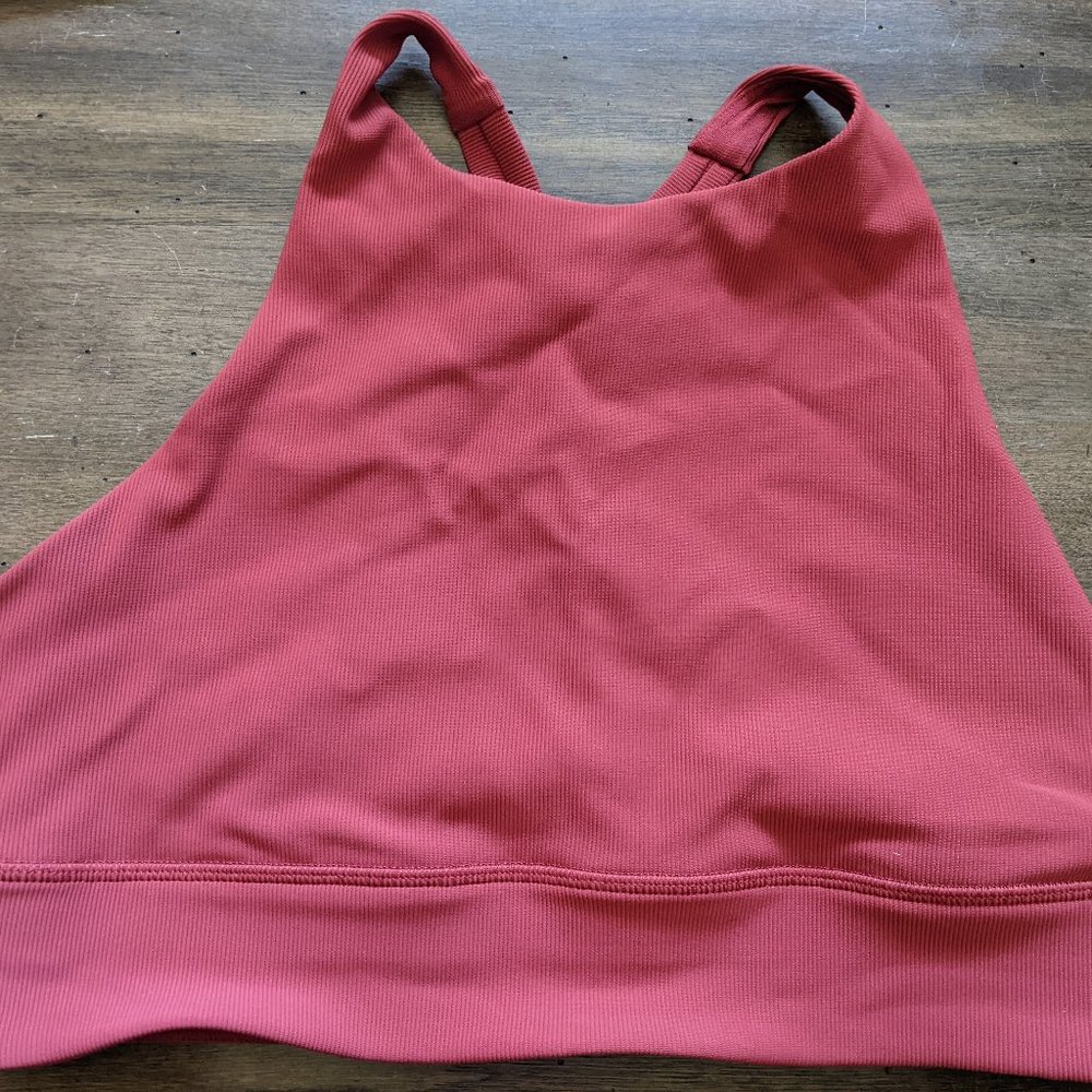 lululemon Energy High-Neck Longline Ribbed Bra